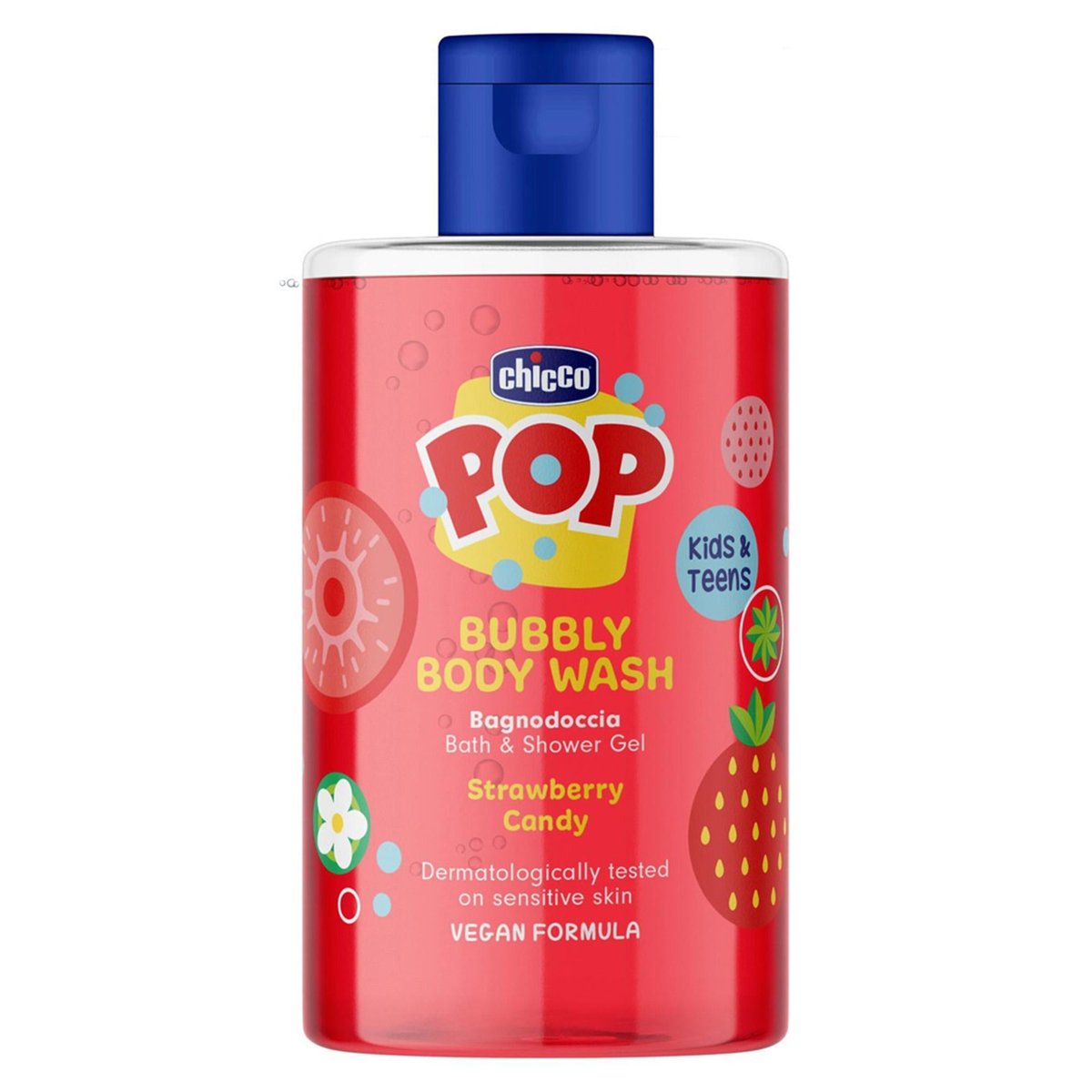 Levně Chicco POP Sprchový gel strawberry candy