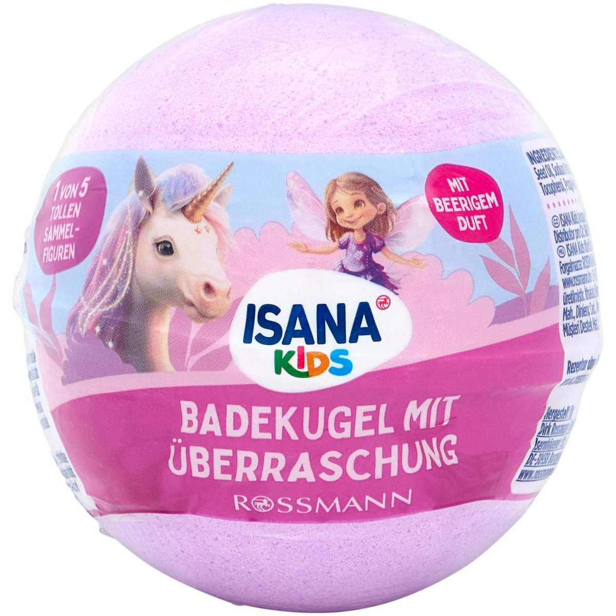 ISANA Kids Bomba do koupele s jednorožcem