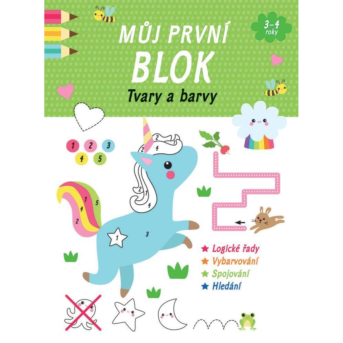 Levně Svojtka Můj první blok Tvary a barvy