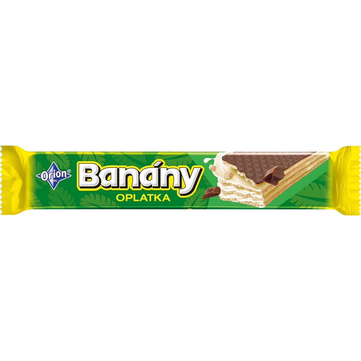 Orion Banány oplatka s mléčnou polevou