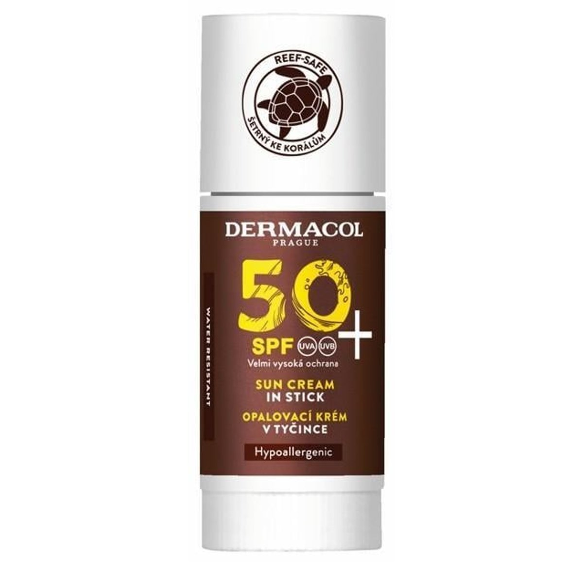 Levně Dermacol Sun Voděodolný krém v tyčince na opalování SPF 50+