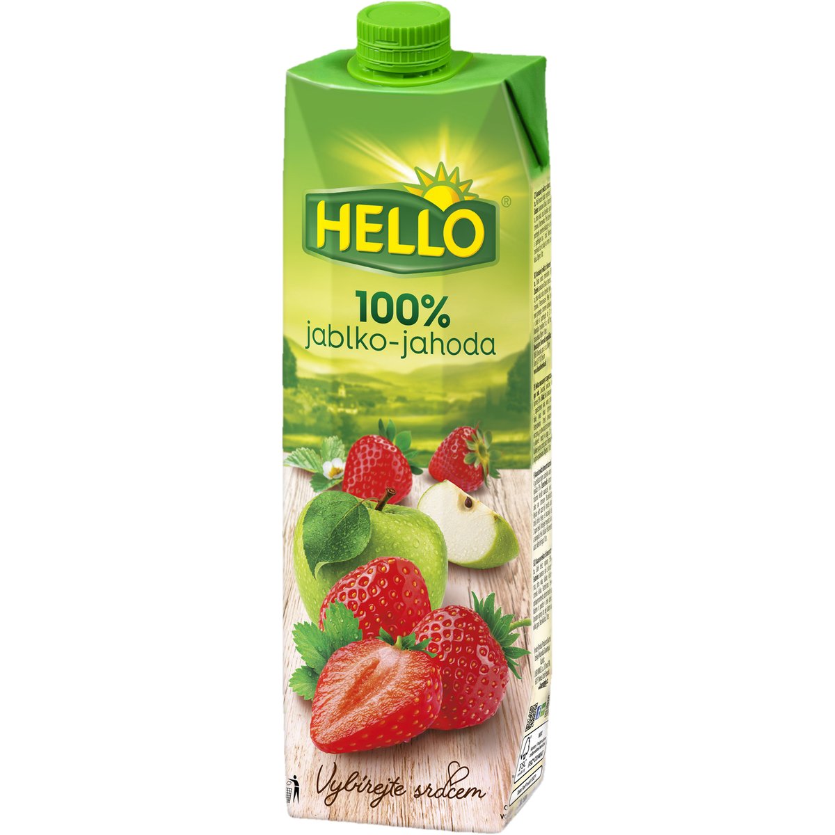 Levně Hello Jablko–jahoda 100%