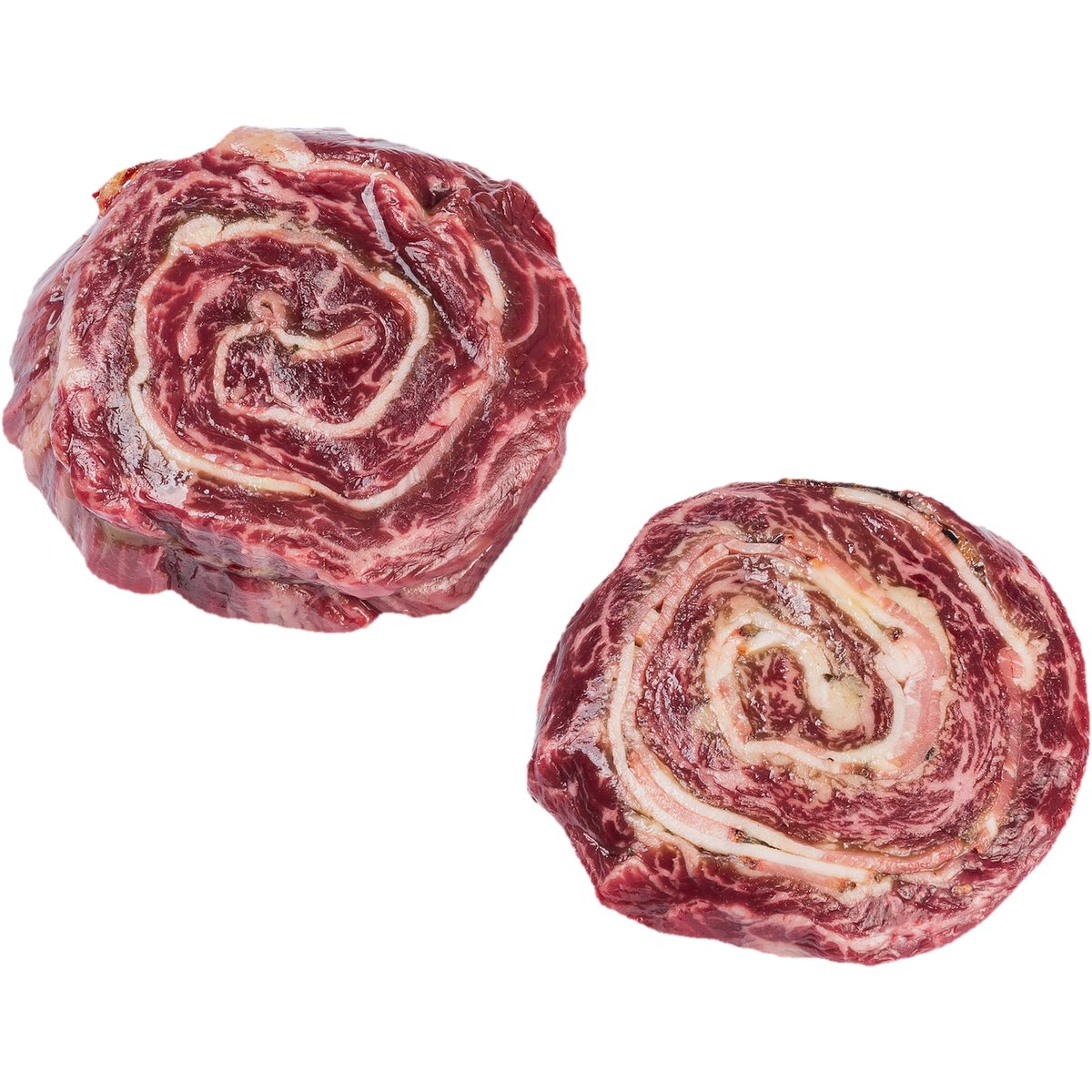 Levně Naše maso Rolovaná oponka Skirt steak s anglickou slaninou a fermentovaným pepřem