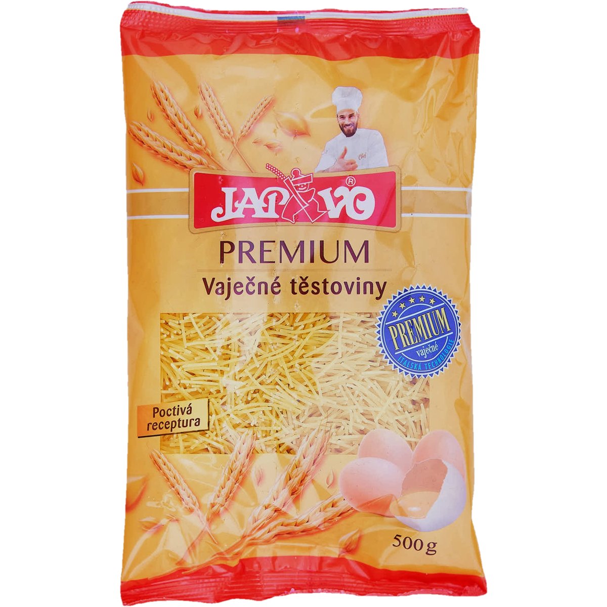 Vlasové nudle vaječné