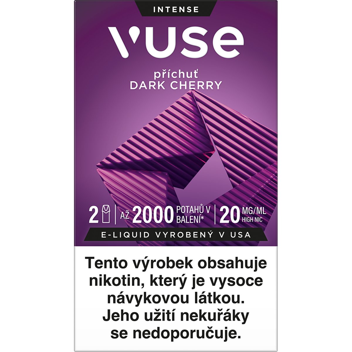 Vuse Pod 1000 2ks Dark Cherry