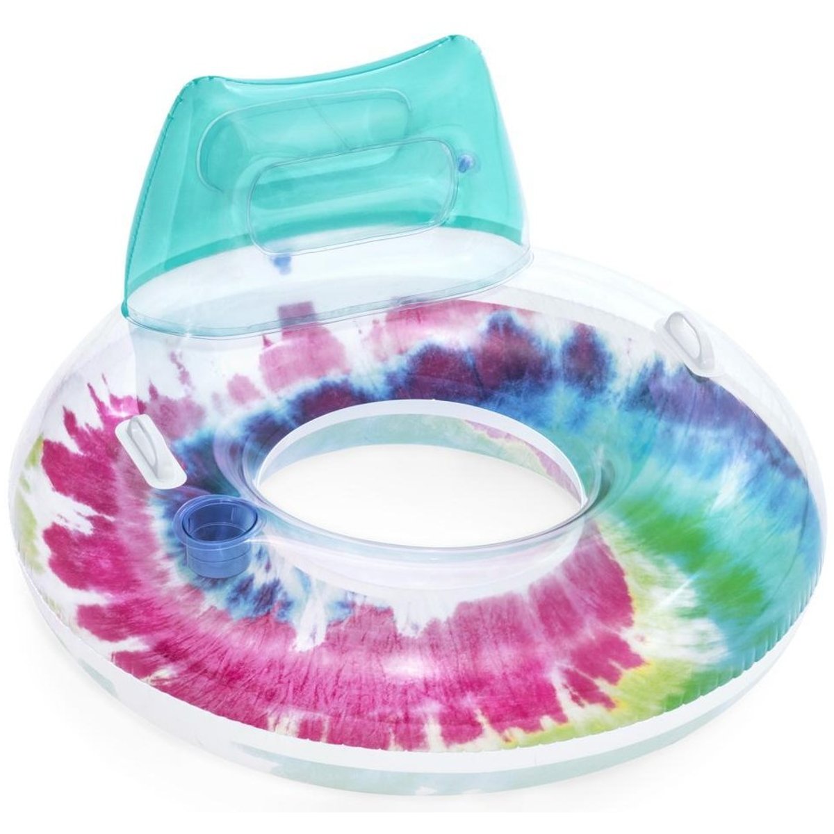 Nafukovací kruh Tie Dye Deluxe 118 x 117 cm BESTWAY
