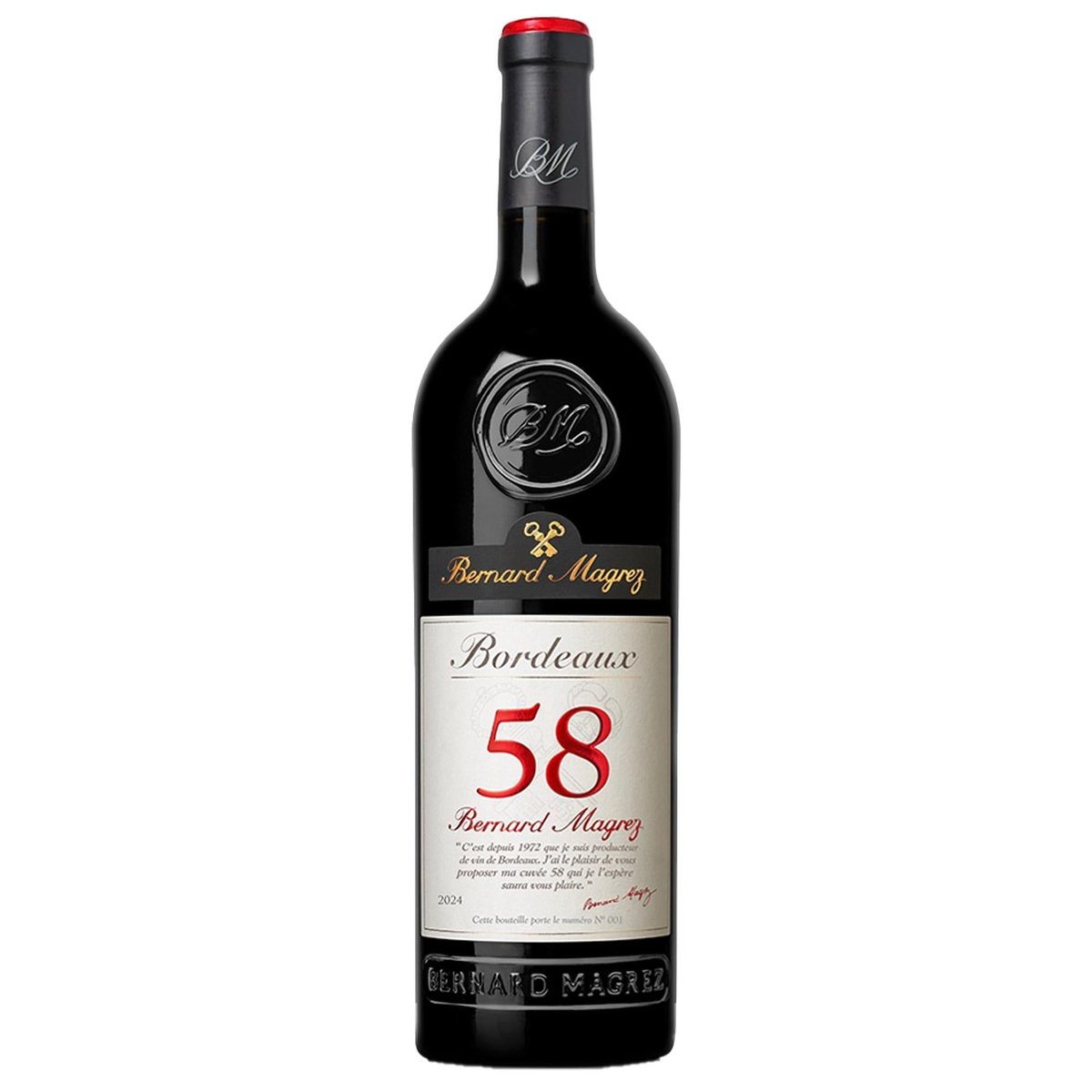 Bordeaux 58 AOC Bordeaux Superieur Bernard Magrez