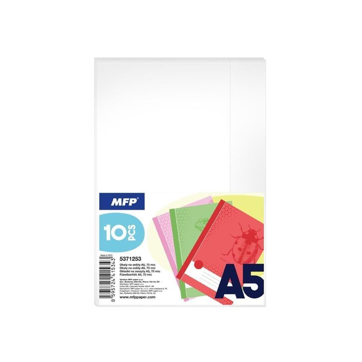 MFP Obal na sešity A5, 70 mic