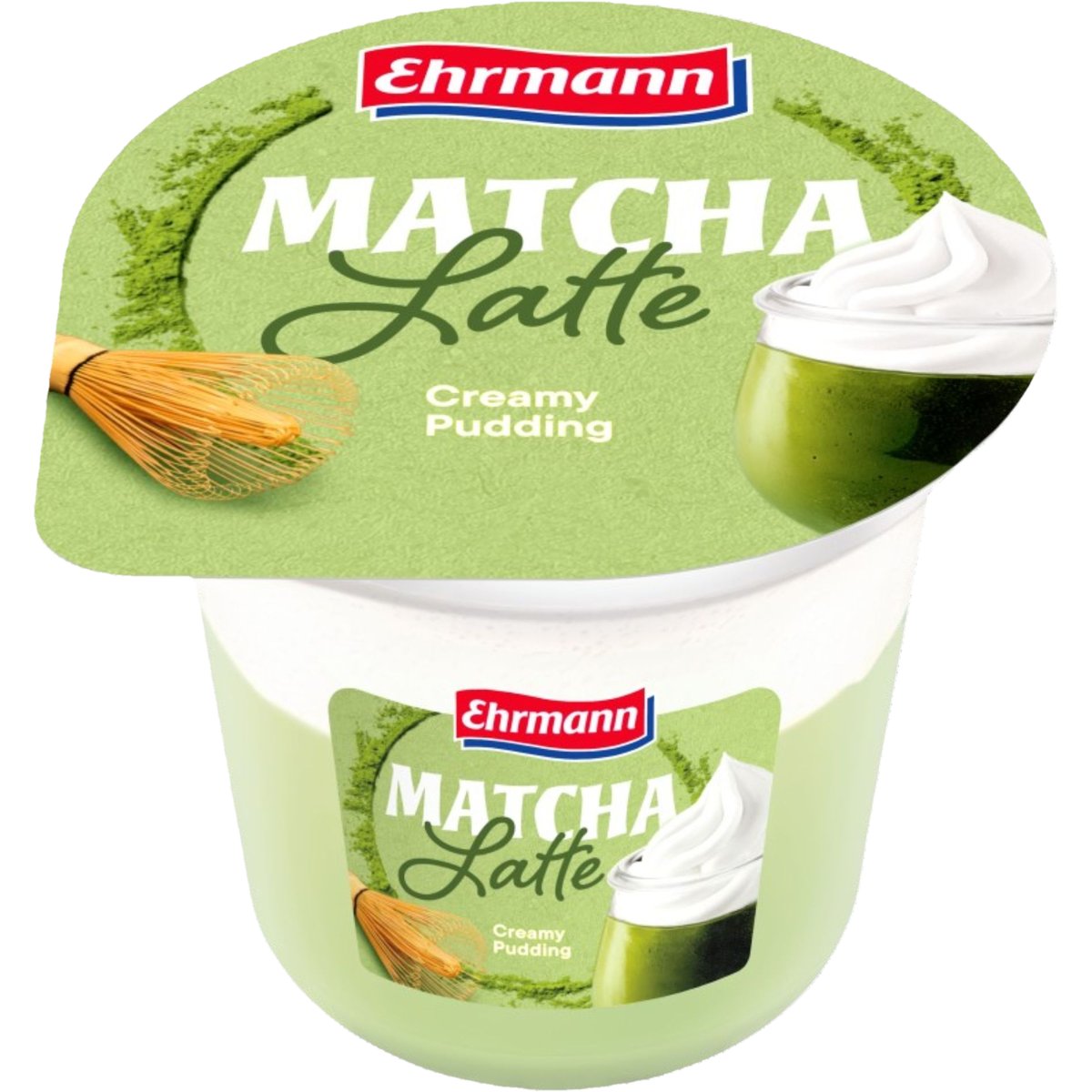 Ehrmann Matcha latte krémový puding