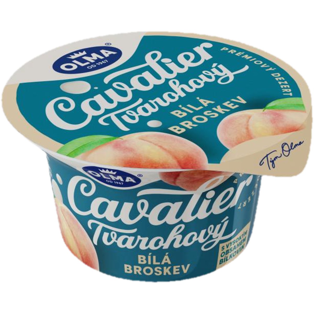 Olma Cavalier tvarohový bílá broskev