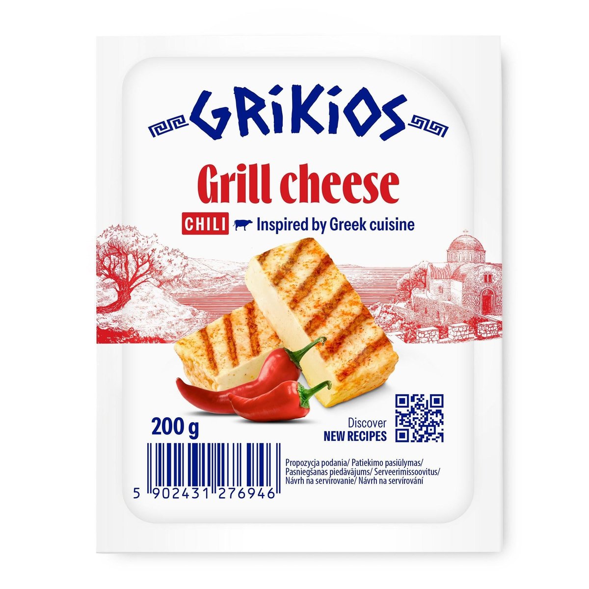 Grikios Grilovací sýr s chili