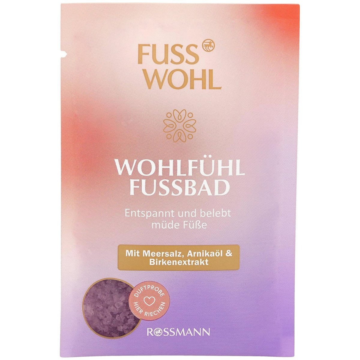 Fusswohl Sůl na chodidla