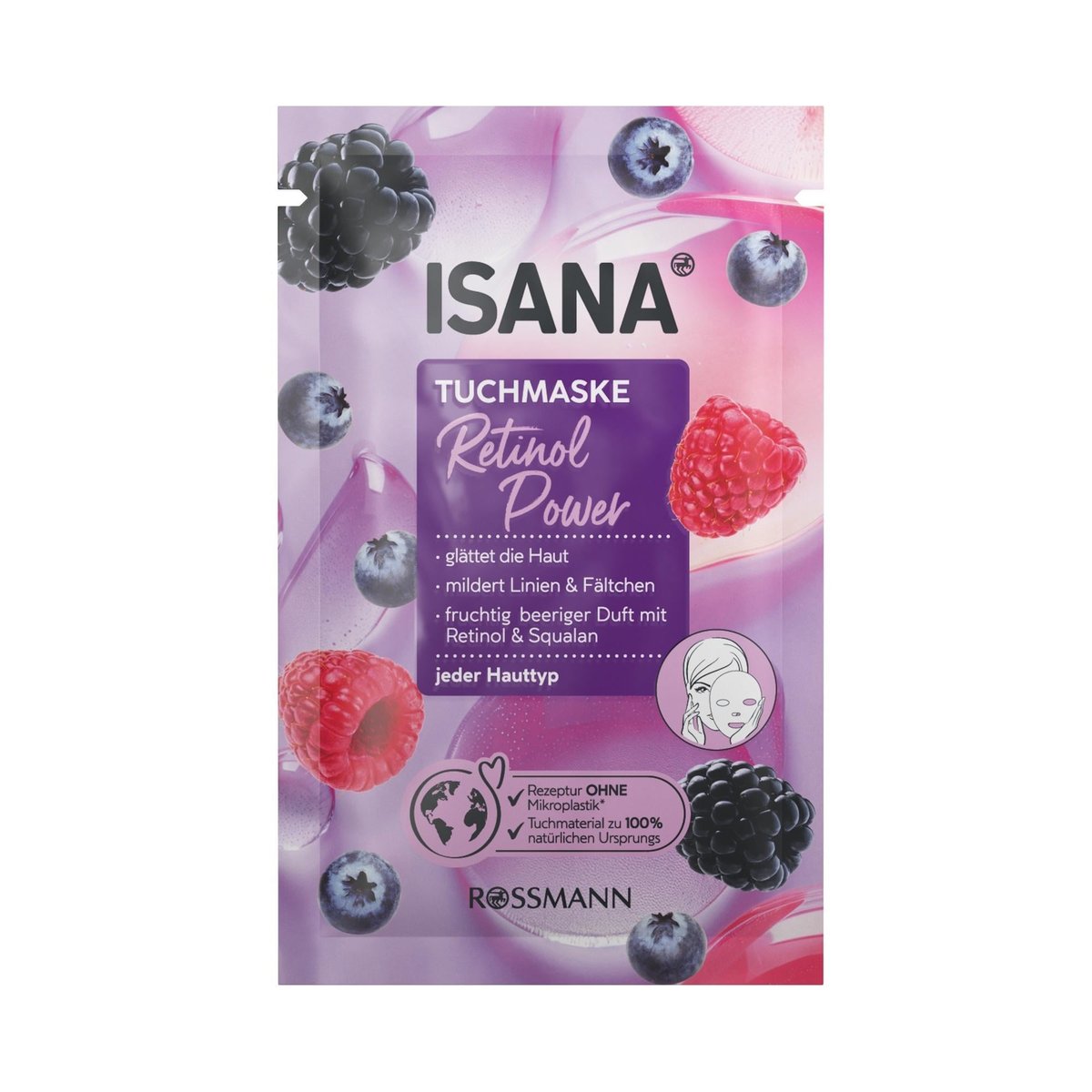 ISANA Retinol power pleťová maska