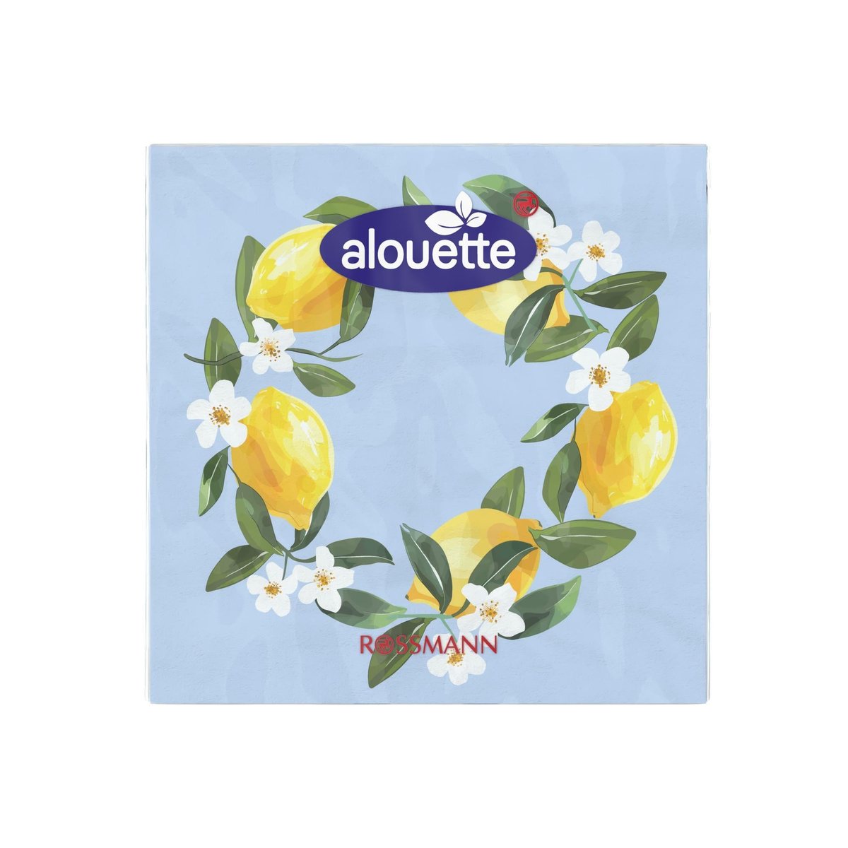 Alouette Ubrousky citron 25×25 cm