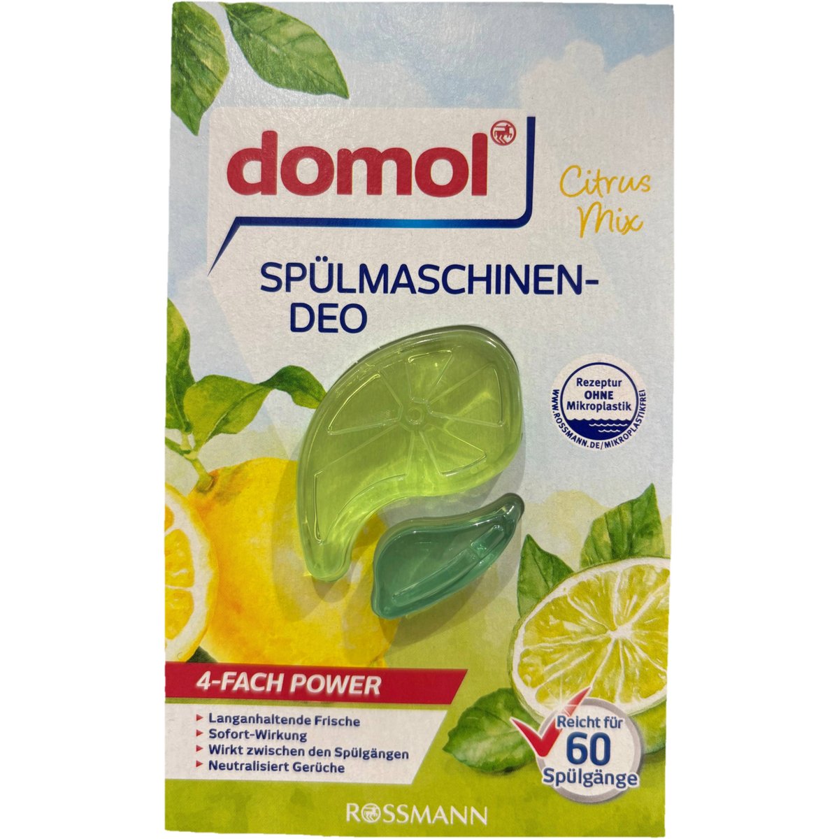 Domol Vůně do myčky citron