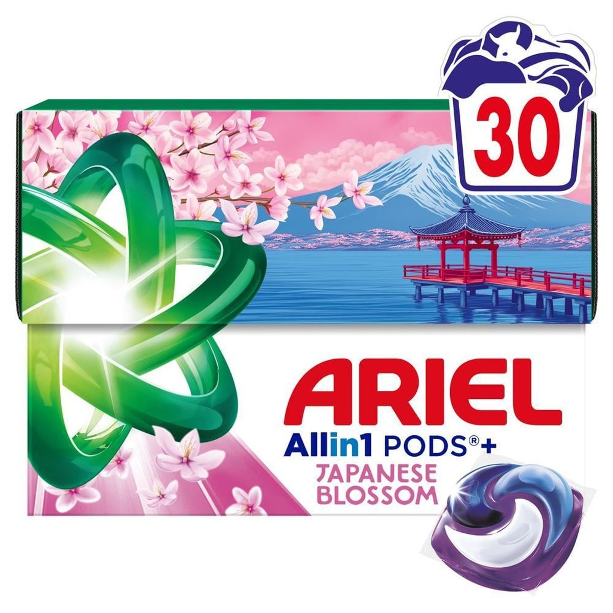 Ariel Allin1 PODS® Japanese Blossom kapsle na praní