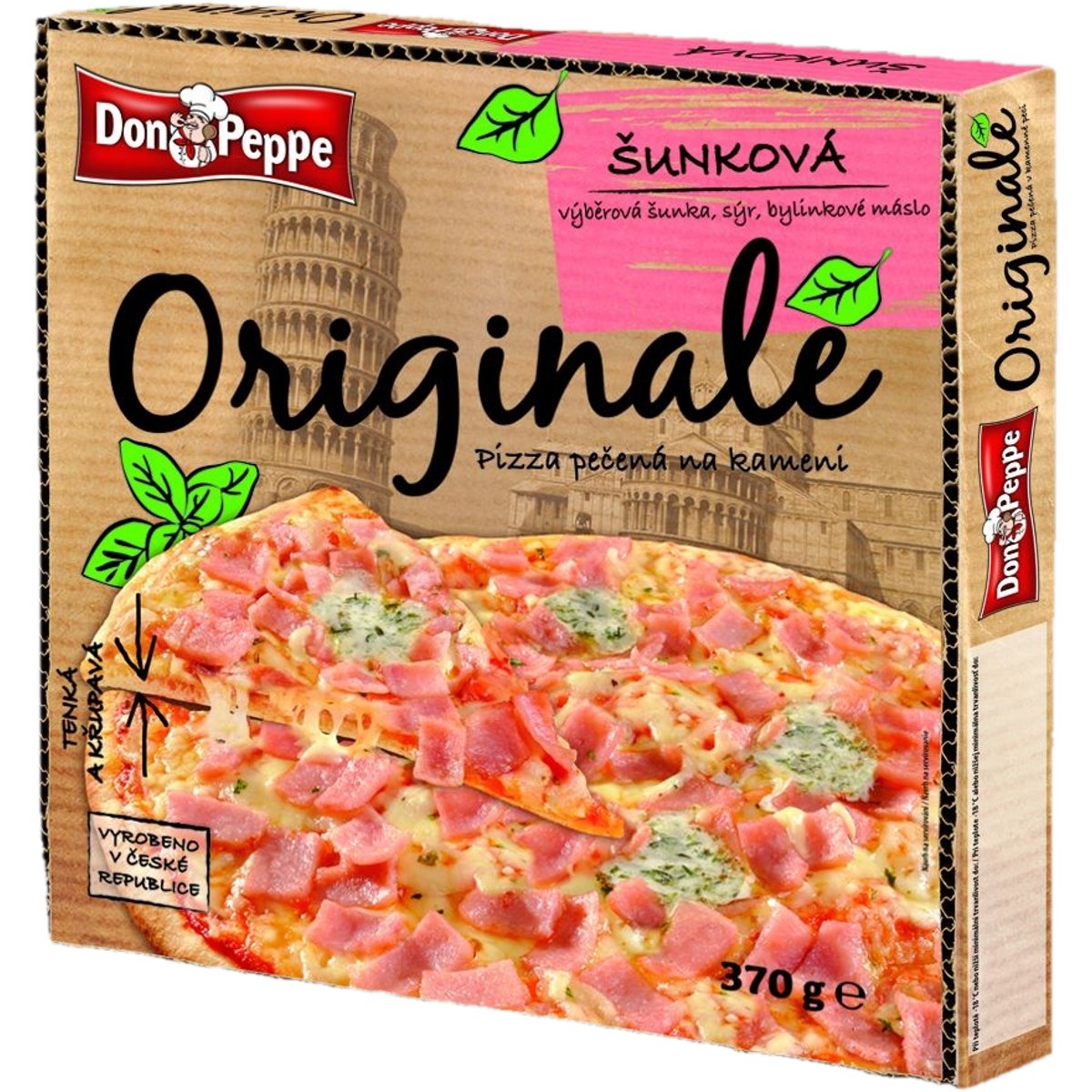 Don Peppe Pizza Originále Šunková