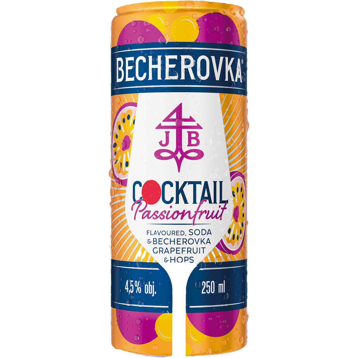 Becherovka Cocktail Passionfruit 4,5% – plech