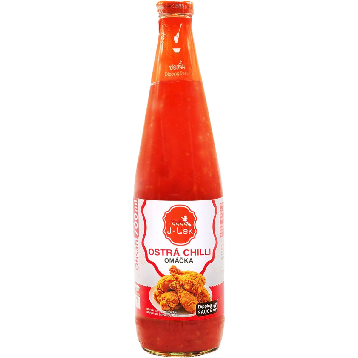 J-LEK Omáčka chilli ostrá 700 ml