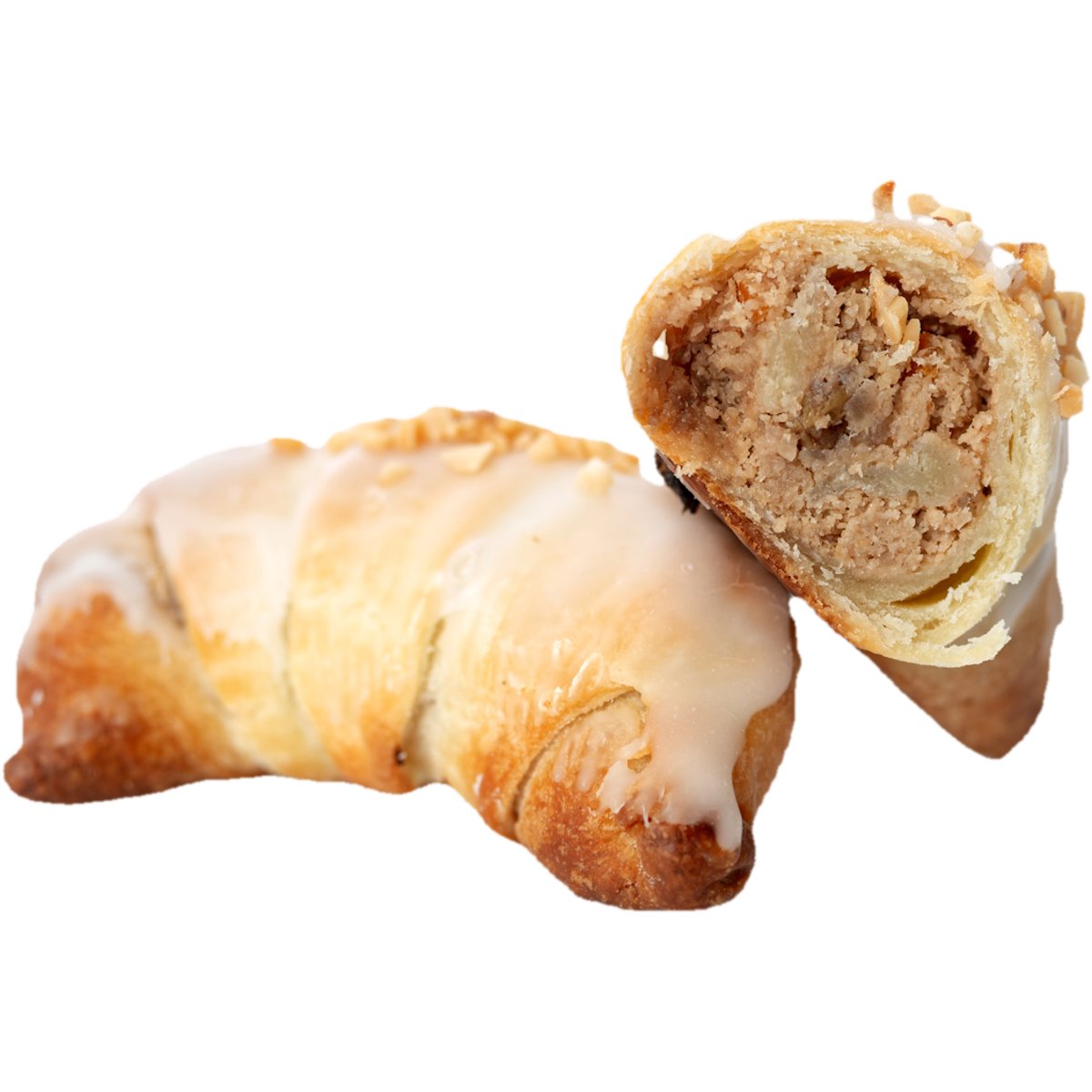 Croissant s náplní bílý mák