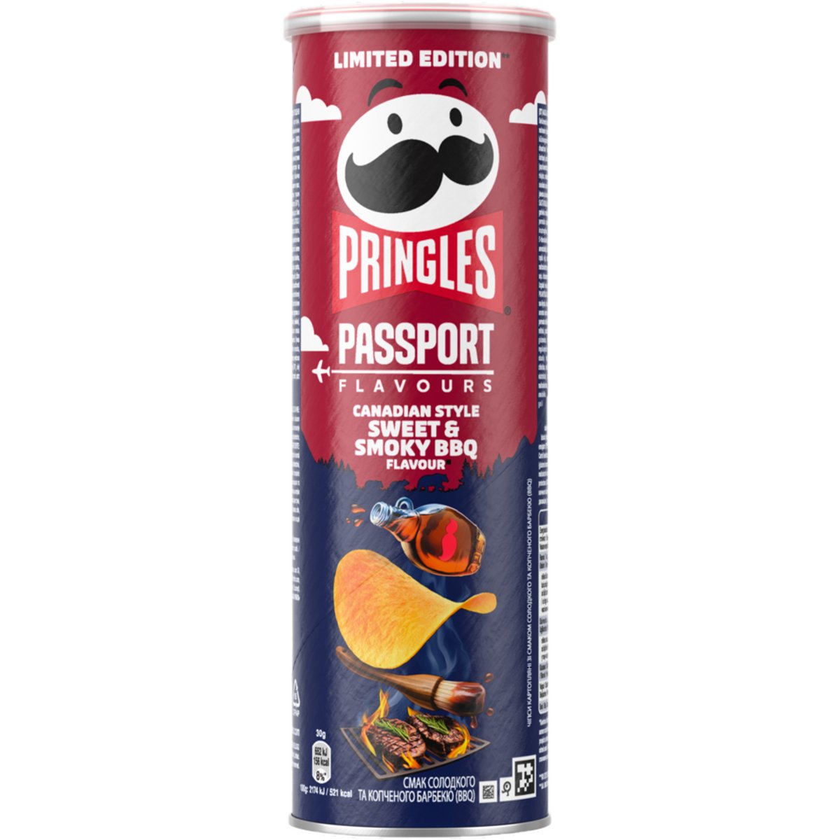 Pringles Canadian Smoky BBQ