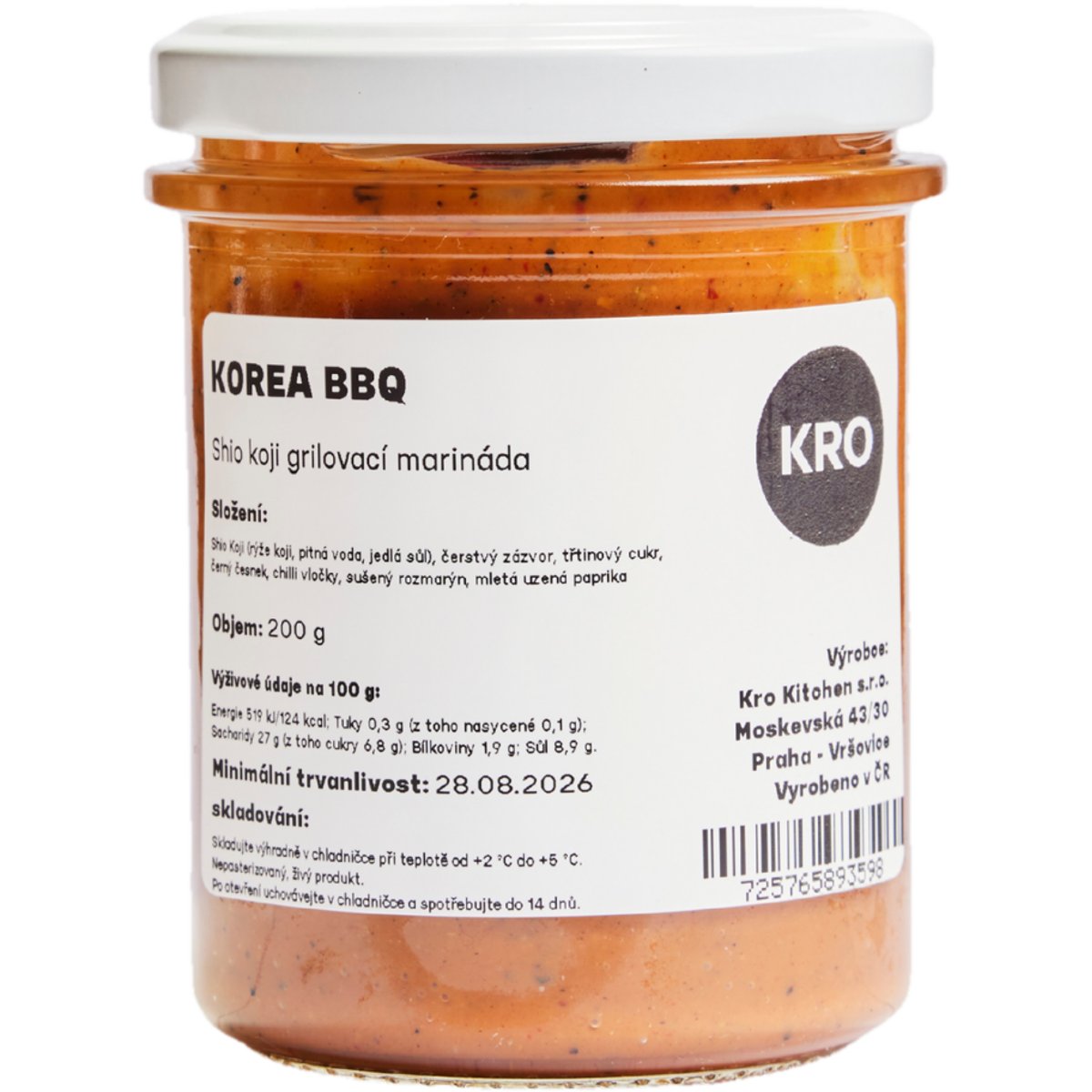 KRO Korea BBQ marináda