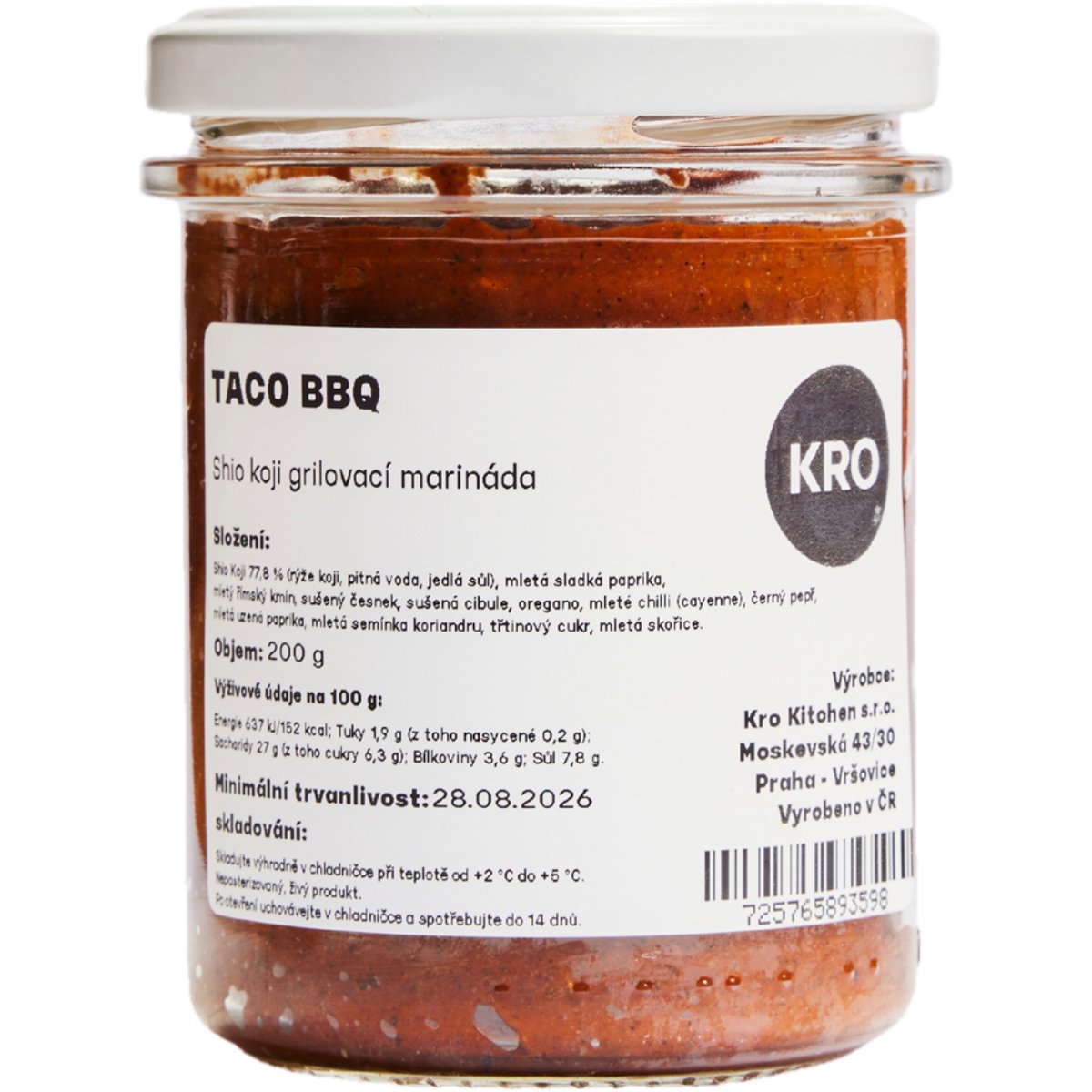 KRO Taco BBQ marináda