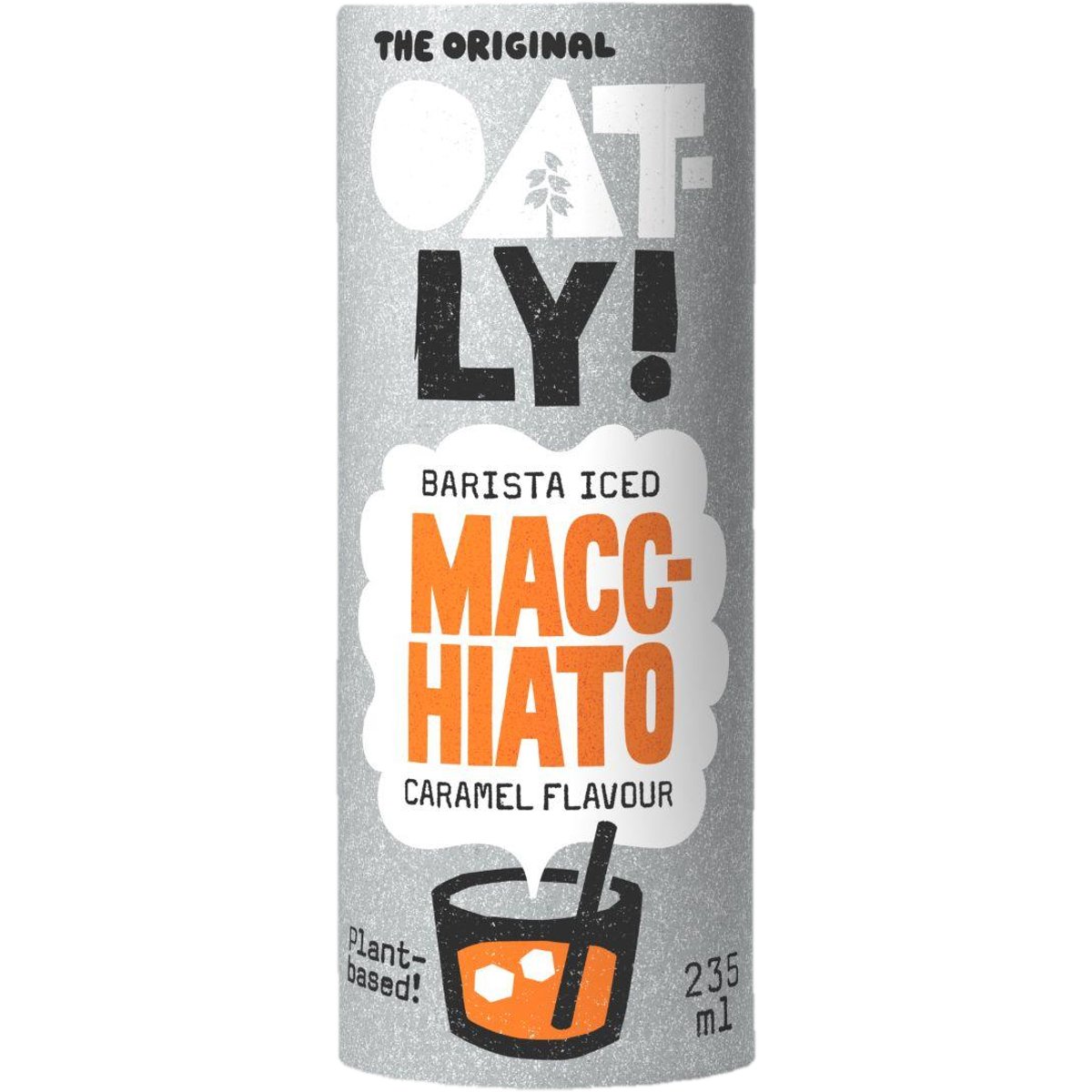Oatly! Nápoj ovesný Barista iced macchiato karamel