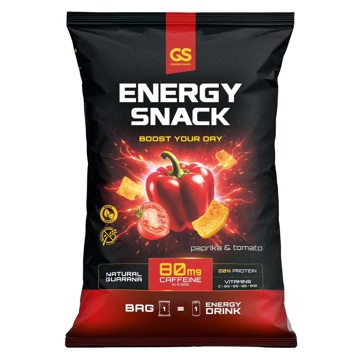 Energy Snack Paprika & tomato