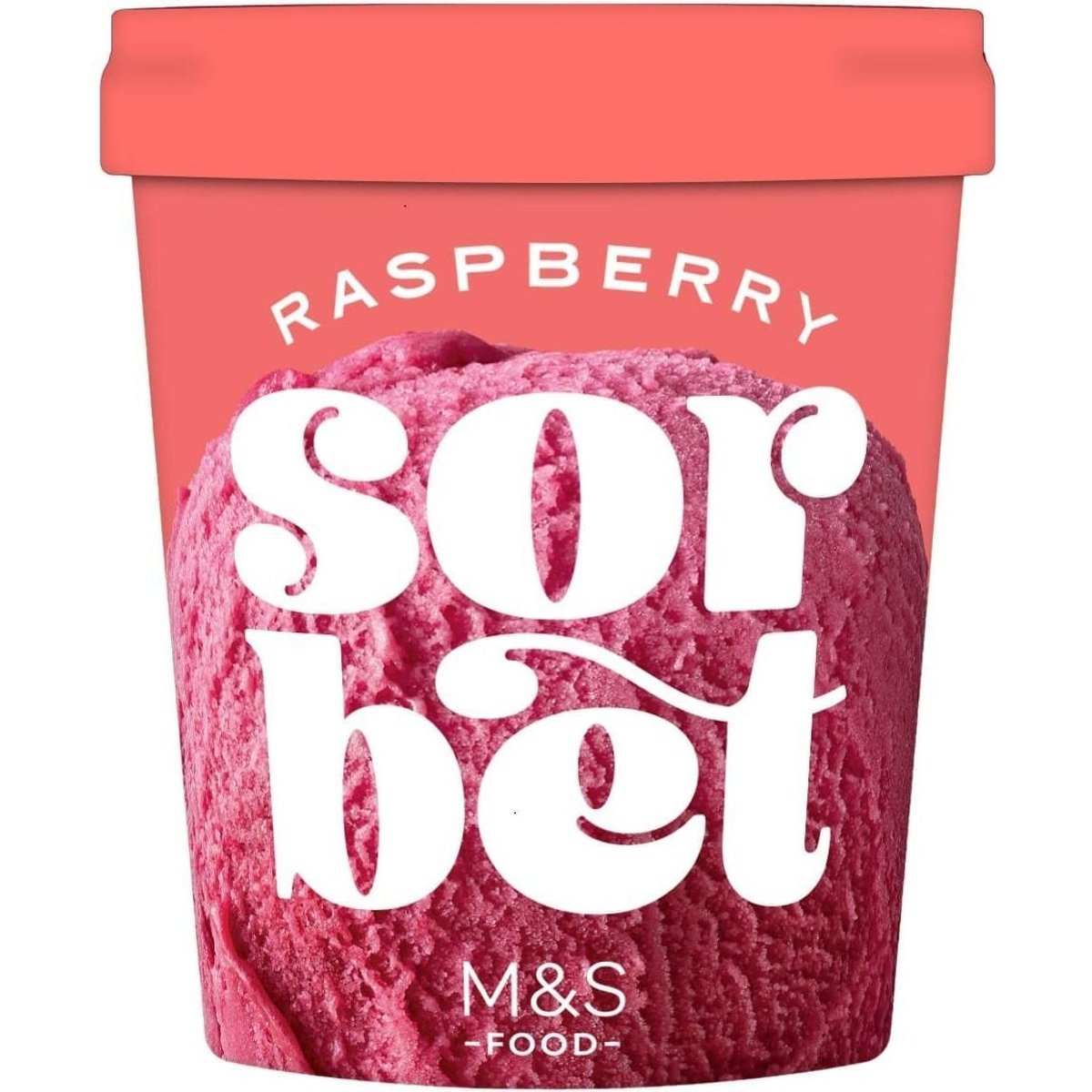 Marks & Spencer Malinový sorbet s malinovým protlakem
