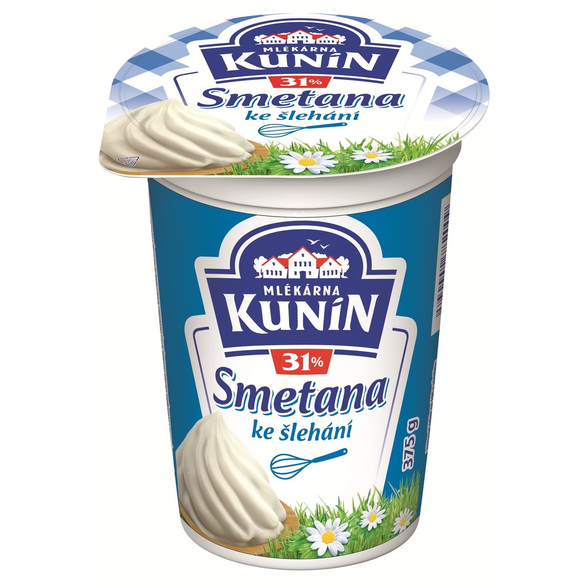 Mlékárna Kunín Smetana ke šlehání 31%