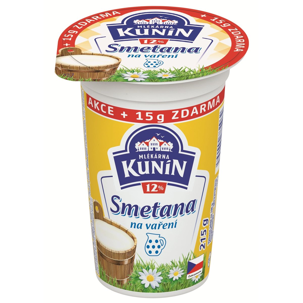 Mlékárna Kunín Smetana na vaření 12%