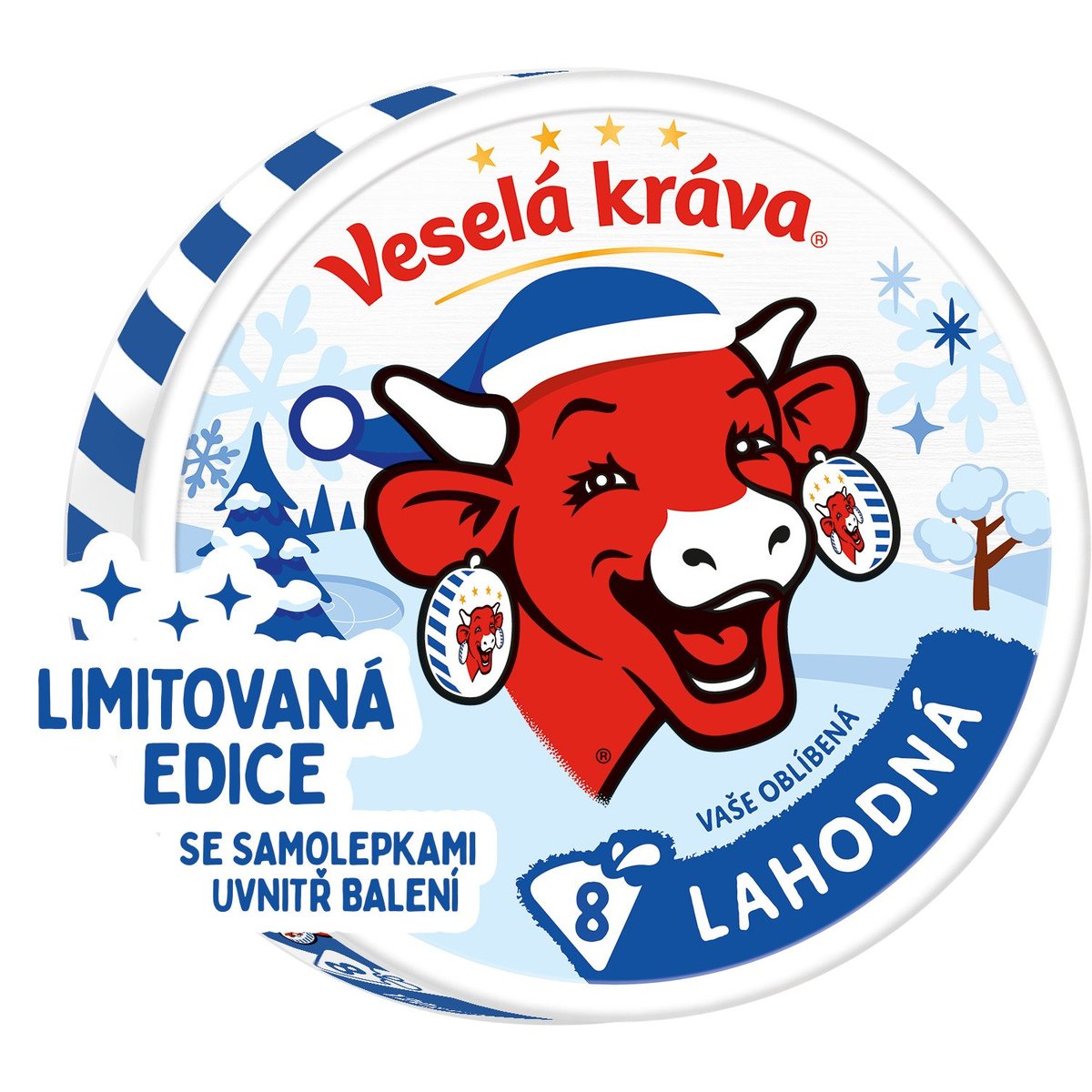 Veselá kráva lahodná