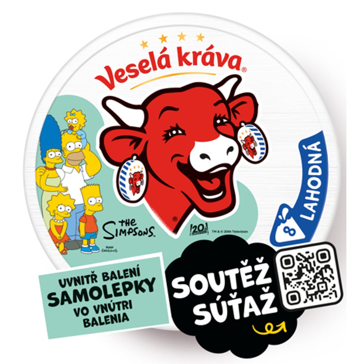 Veselá kráva lahodná