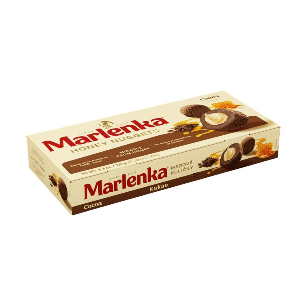 Marlenka Medové kuličky s kakaem