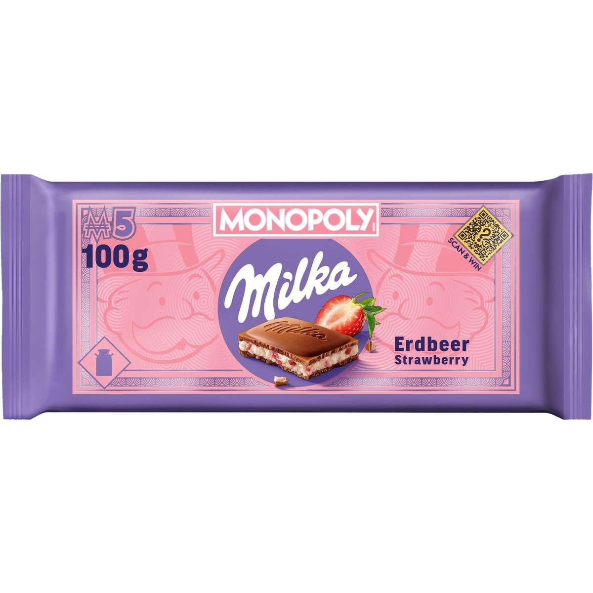 Milka Strawbery 100 g