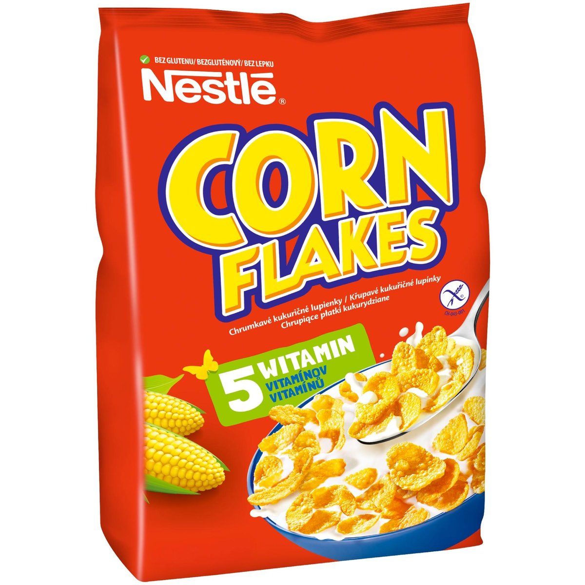 Nestlé Corn Flakes snídaňové cereální lupínky bezlepkové