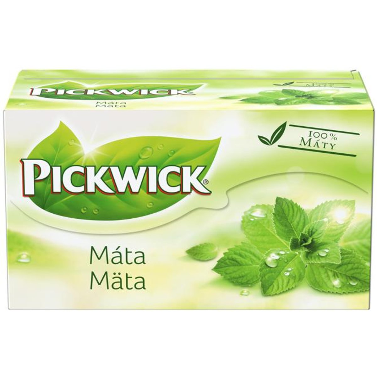 Bylinný čaj Pickwick - máta, 20 x 1,5 g