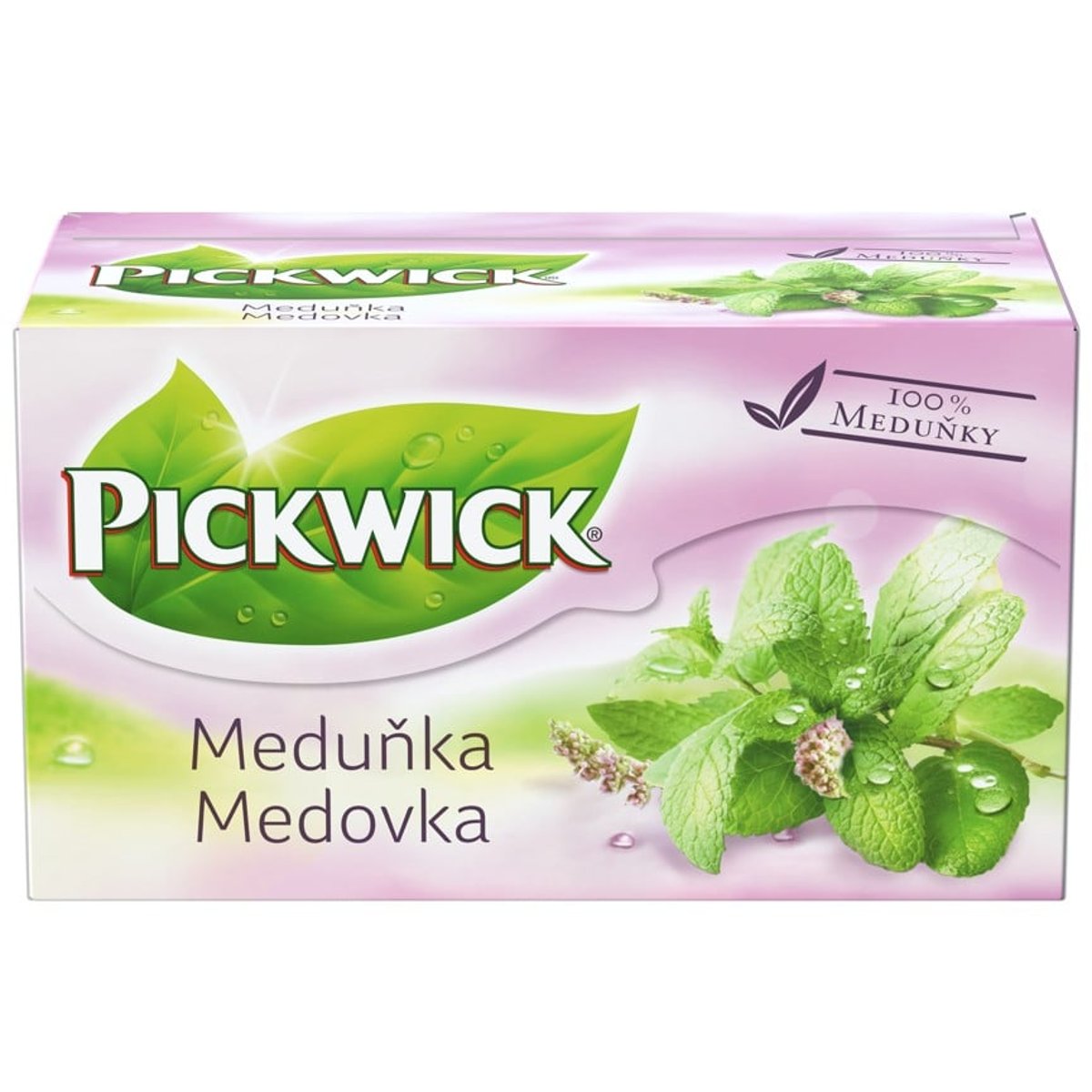 Bylinný čaj Pickwick - meduňka, 20 x 1,5 g