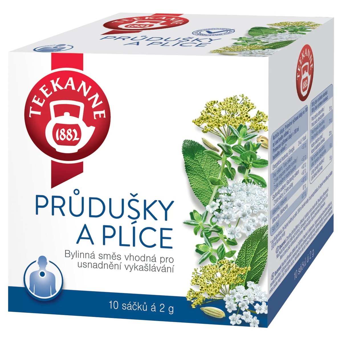 Teekanne Čaj průdušky a plíce