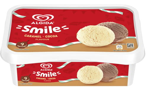 Algida Smile Caramel Cocoa Zmrzlina Ve Vaničce